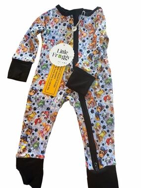 NWT Bamboo Zippy Paw Patrol 0-3M